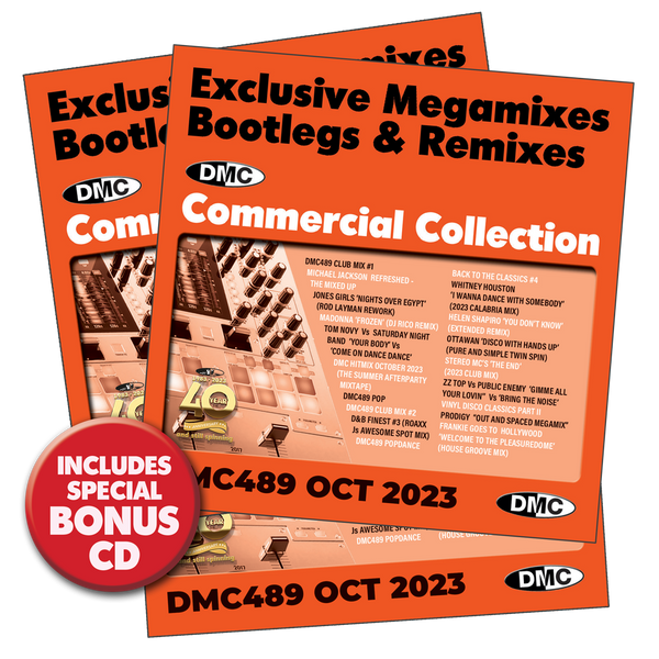 DMC Commercial Collection 489 - Inculdes free bonus CD - Oct 023 release