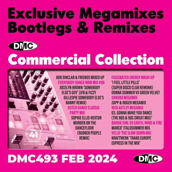 DMC Commercial Collection 493 - Feb 2024 release