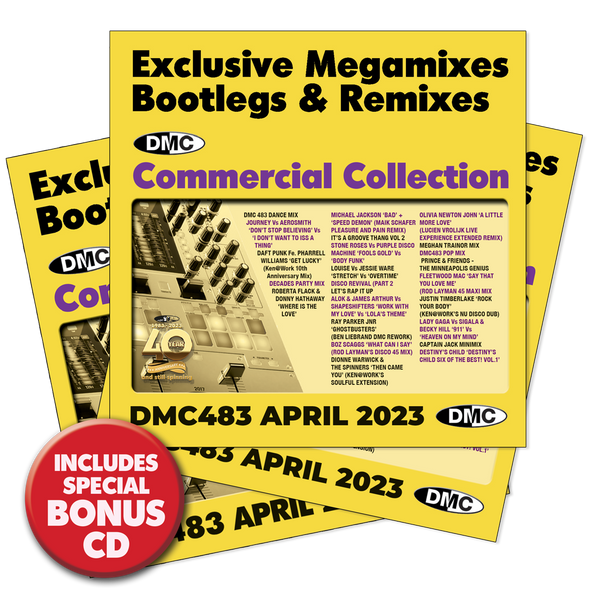 DMC Commercial Collection 483 -SPECIAL  3 CD EDITION - April 2023 out now