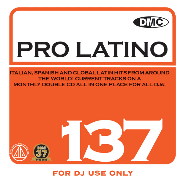 DMC Pro Latino 137 - 2 x CD - Mid July 2020 release