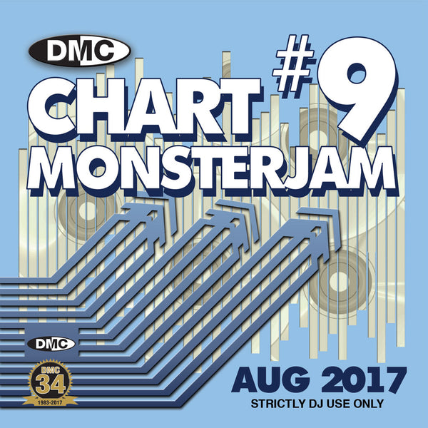 DMC CHART MONSTERJAM #9  - July 2017 release - A dj friendly mix of chart hits from warm up to floorfillers.