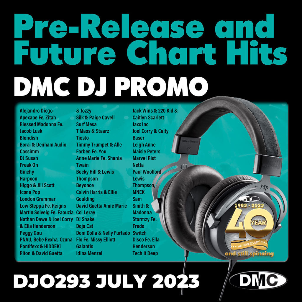 DMC DJ PROMO 293 - July 2023 NEW release