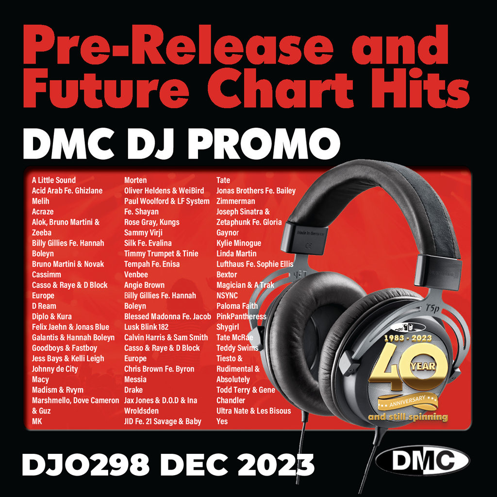 DMC DJ PROMO 298 - December 2023 NEW release