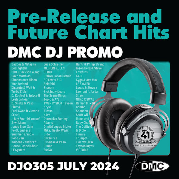 DMC DJ PROMO 305 (Double CD) - July 2024 NEW Release