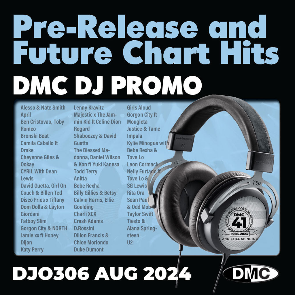 DMC DJ PROMO 306 (Double CD) - August 2024 NEW Release