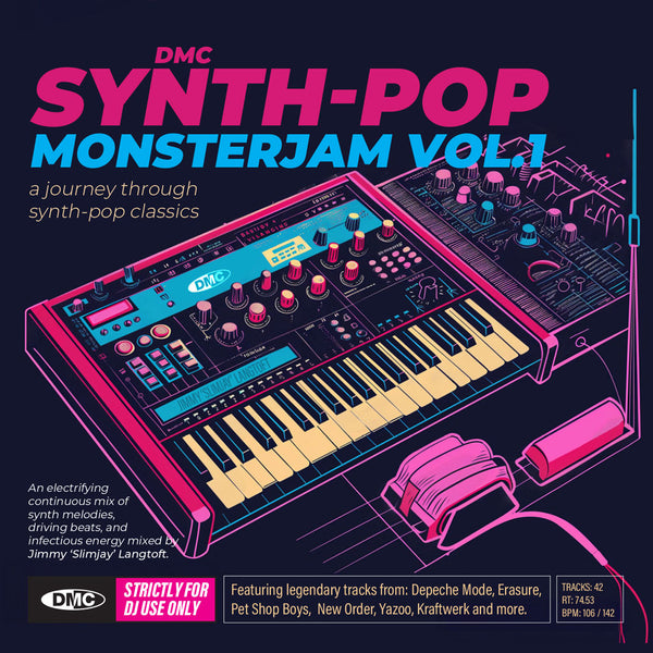 DMC Synth-Pop Monsterjam Vol. 1 - A journey through synth-pop classics.