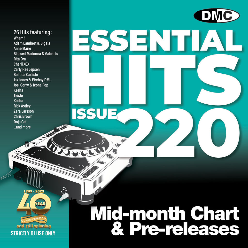 DMC ESSENTIAL HITS 220 - July 2023 release