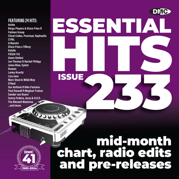 DMC ESSENTIAL HITS 233 - Sept 2024