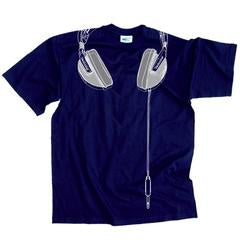 Technics Headphones T-shirt - Navy