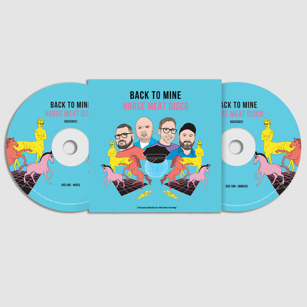 Back To Mine -  Horse Meat Disco - double CD - Mixed and Unmixed