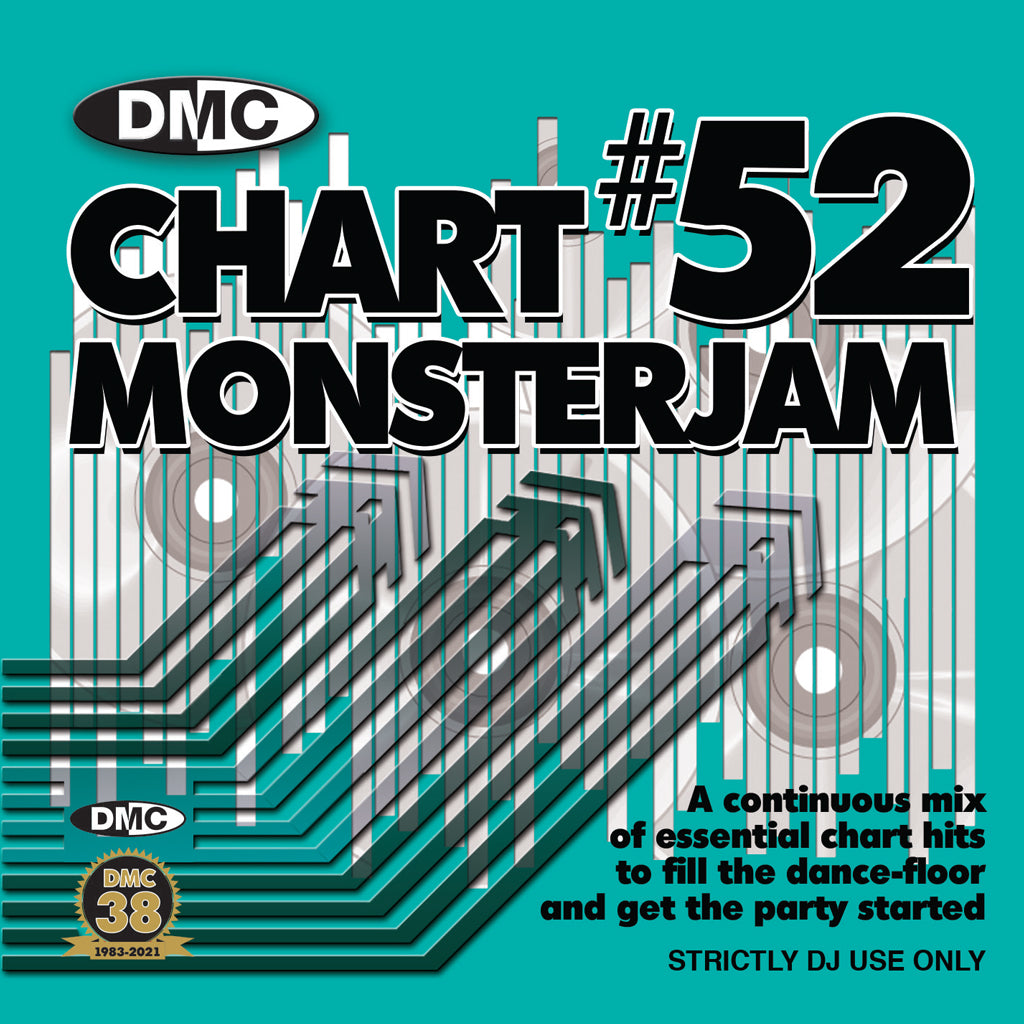 DMC CHART MONSTERJAM #52 - A continuous mix of essential chart hits - July 2021 release