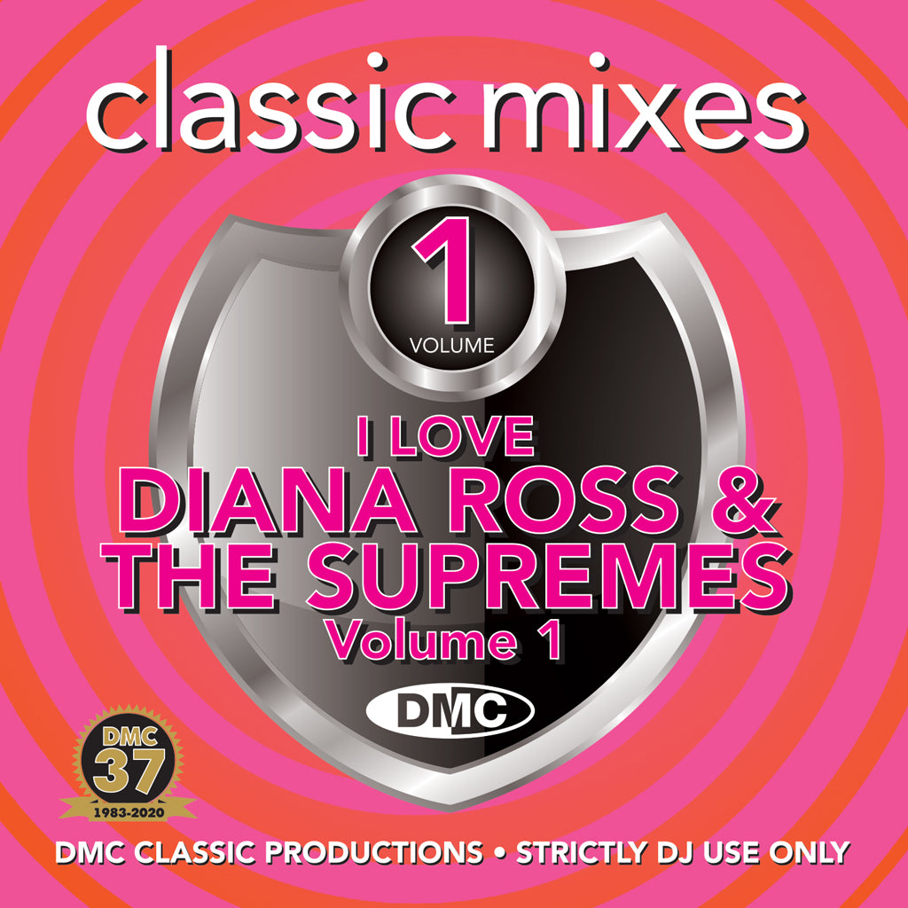 DMC CLASSIC MIXES – I Love DIANA ROSS & THE SUPREMES Vol.1 - April 2020 Release