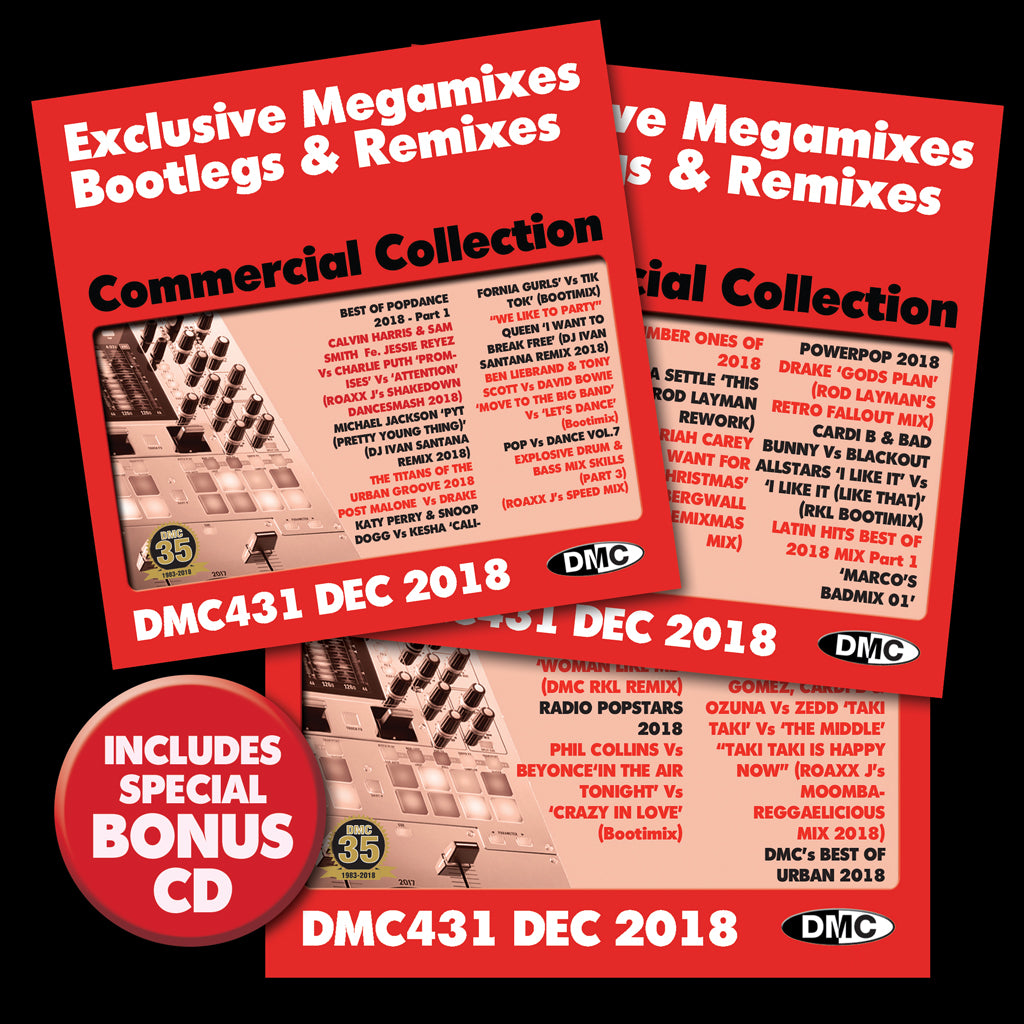 DMC COMMERCIAL COLLECTION 431 - December 2018 release