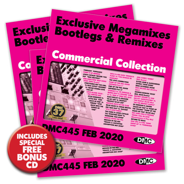 DMC COMMERCIAL COLLECTION 445 - Triple CD Edition - FEBRUARY 2020 release