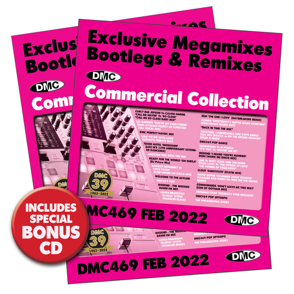 DMC COMMERCIAL COLLECTION 469 – Bonus CD Edition - 3CDs - February 2022