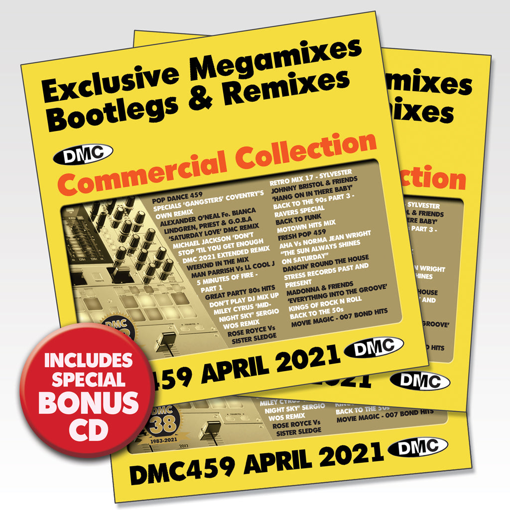 DMC Commercial Collection 459 - 3 x CD - April 2021 new release