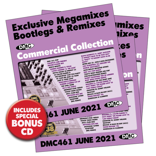 DMC Commercial Collection 461 - 3 x CD issue! - June 2021