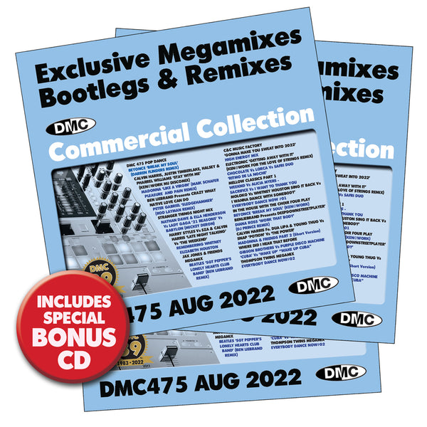 DMC Commercial Collection  475  - 3 x CD - August 2022 release