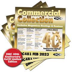 DMC Commercial Collection 481 -SPECIAL  4 CD EDITION - 40 Year Anniversary Issue - February 2023 out now