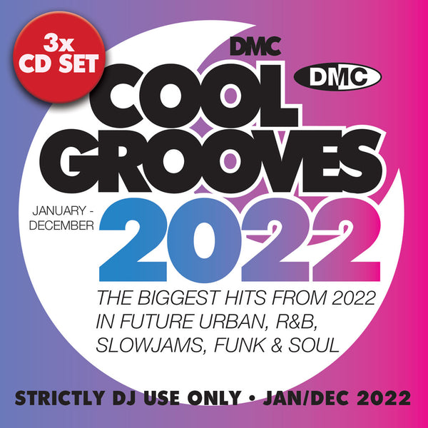DMC COOL GROOVES 2022 - 3 x CD set - January 2023 release