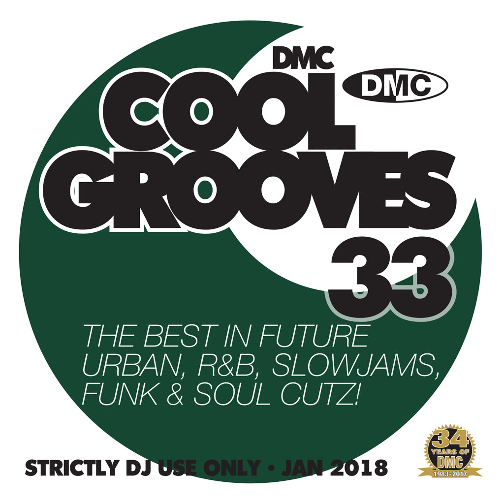 DMC COOL GROOVES 33 - MID JANUARY 2018 RELEASE