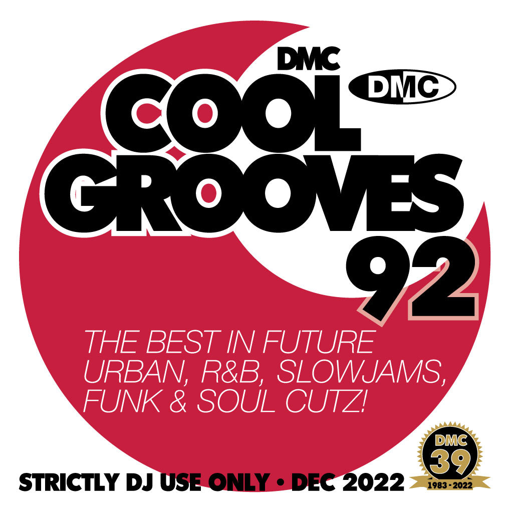 DMC COOL GROOVES 92 - December 2022 CD new release