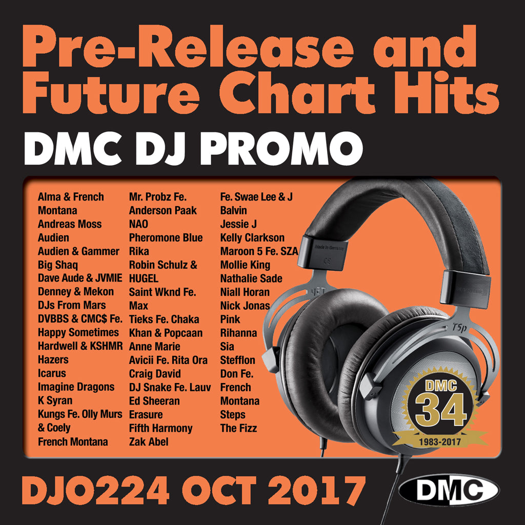 DMC DJ Promo 224 - October 2017