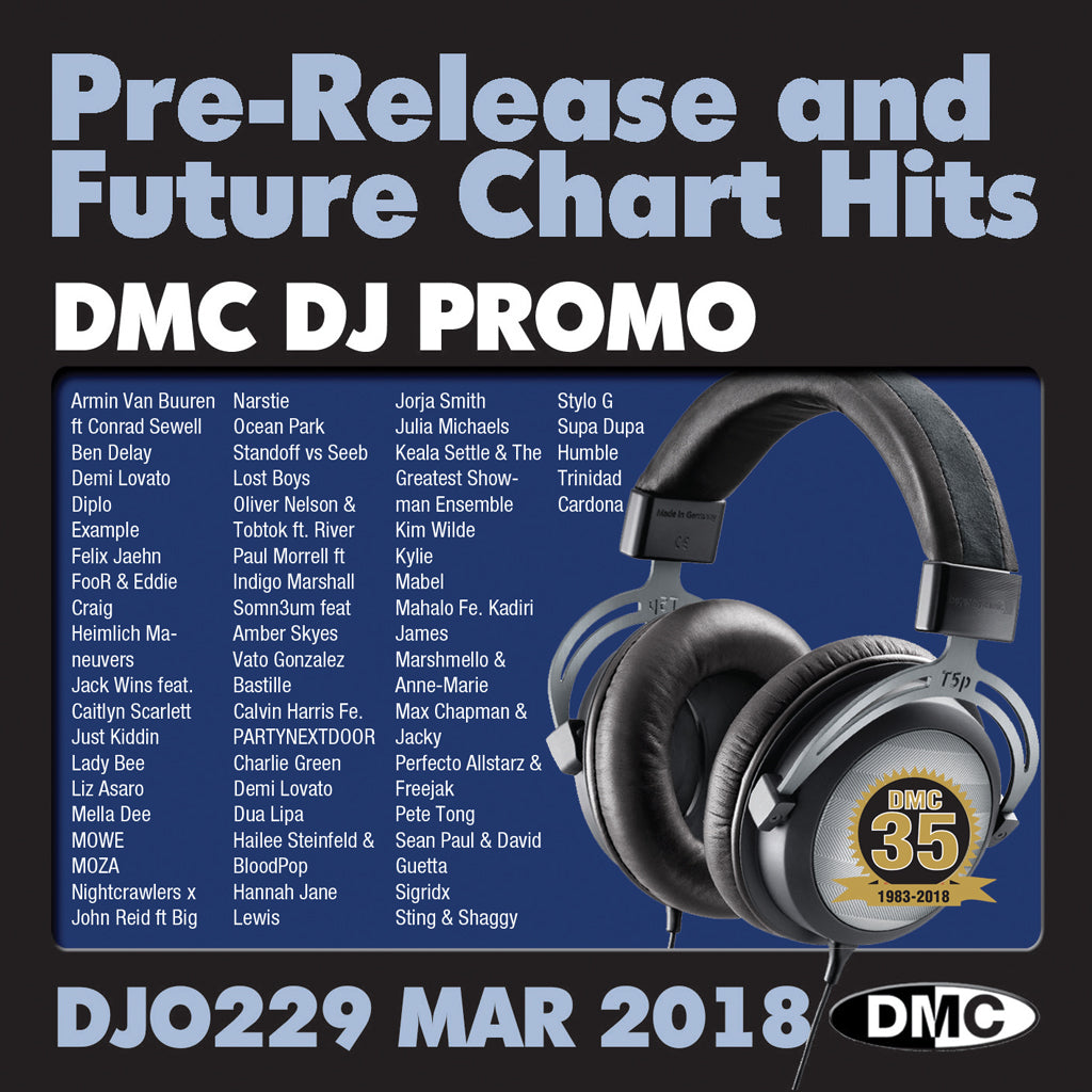 DMC DJ PROMO 229 - March 2018