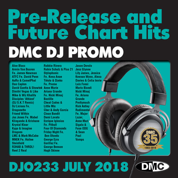 DJ PROMO  233 - PRE-RELEASE AND FUTURE CHART HITS! - JULY 2018