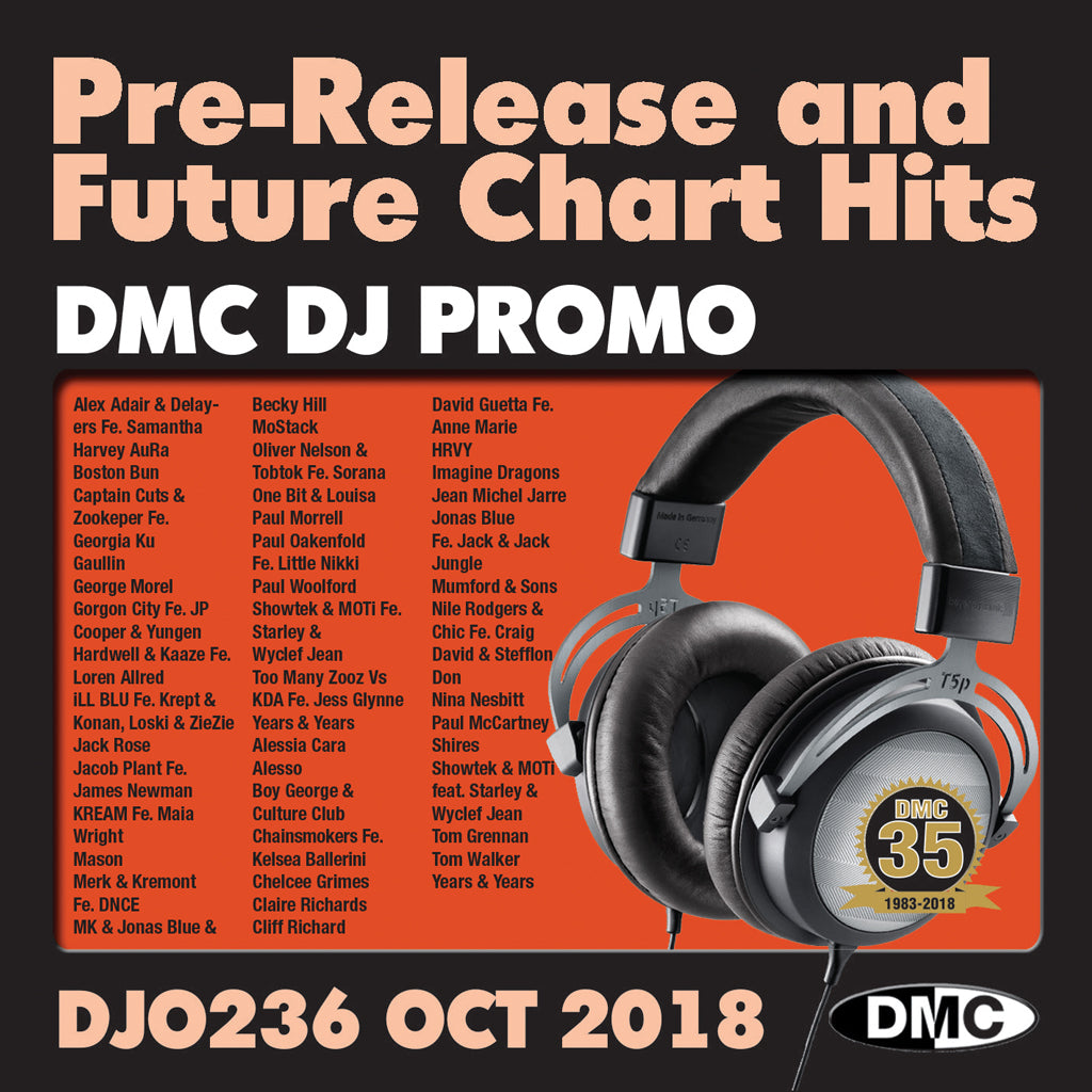 DJ PROMO 236  PRE RELEASE AND FUTURE CHART HITS! - OCTOBER 2018