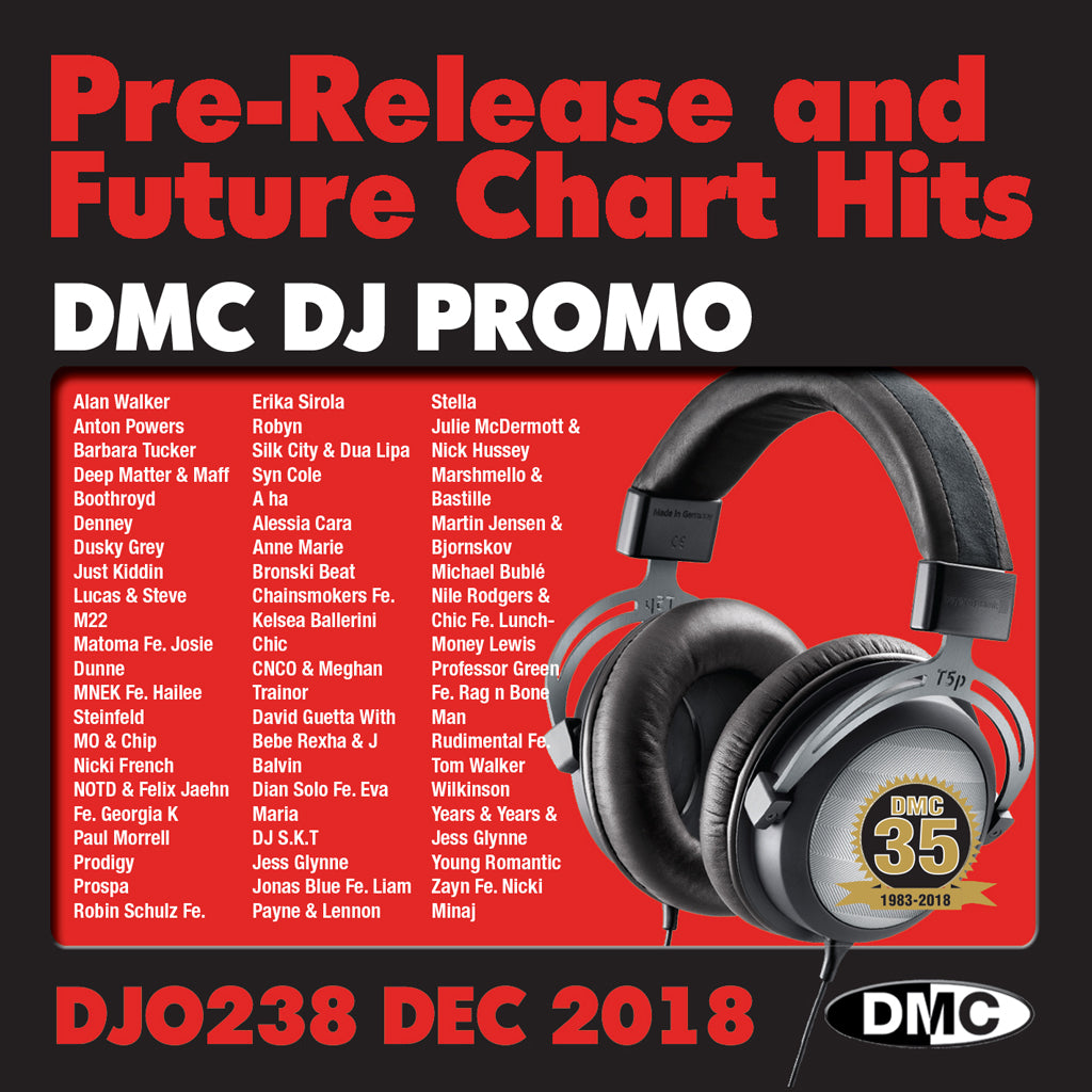 DJ PROMO 238 - December 2018 release - PRE RELEASE AND FUTURE CHART HITS!