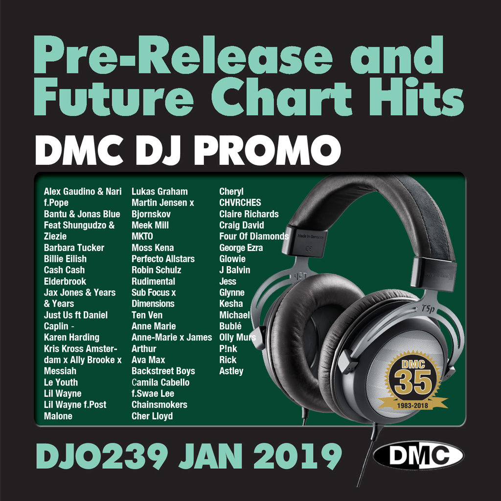 DMC DJ Promo 239 - January 2019 release