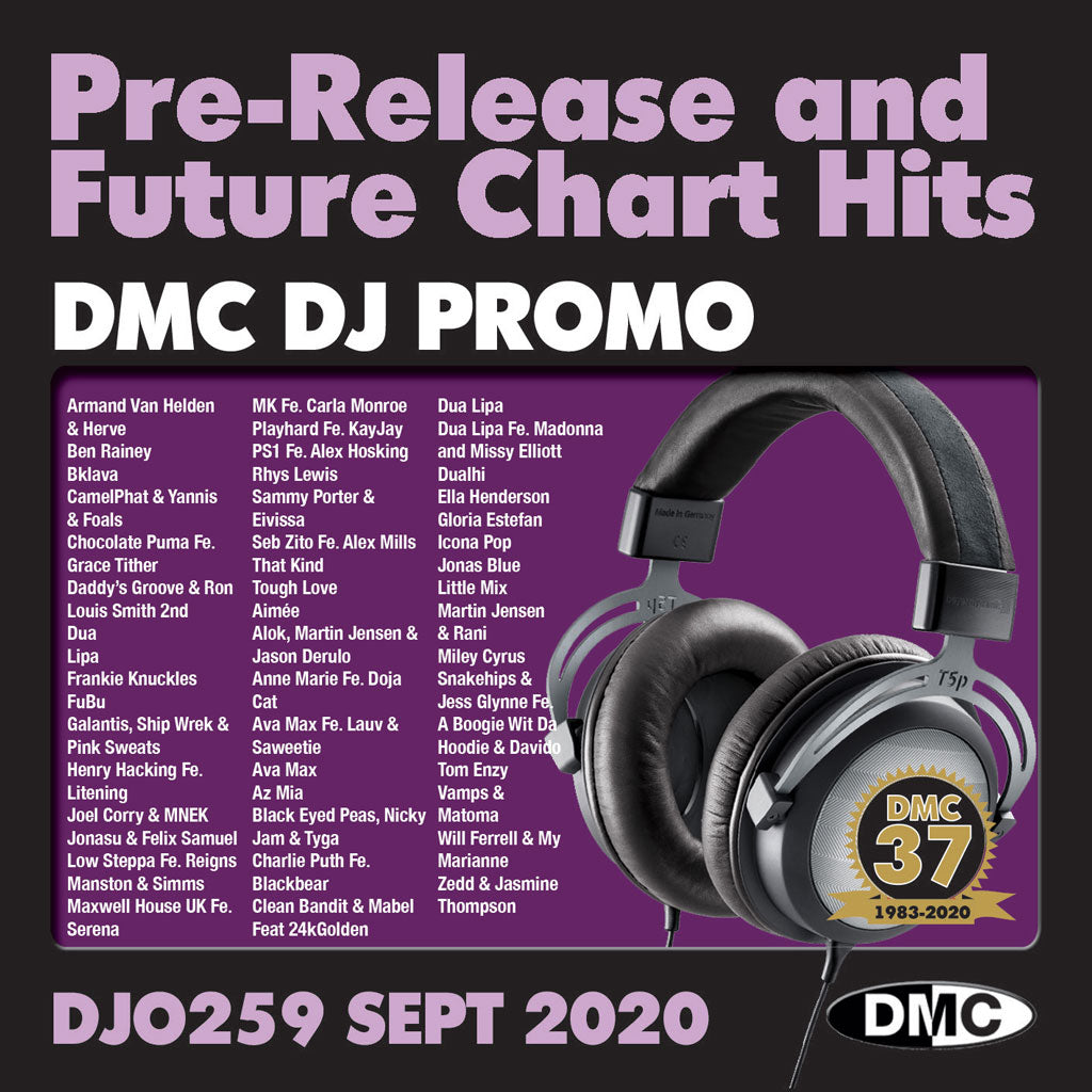 DMC DJ PROMO 259 - SEPTEMBER 2020 release