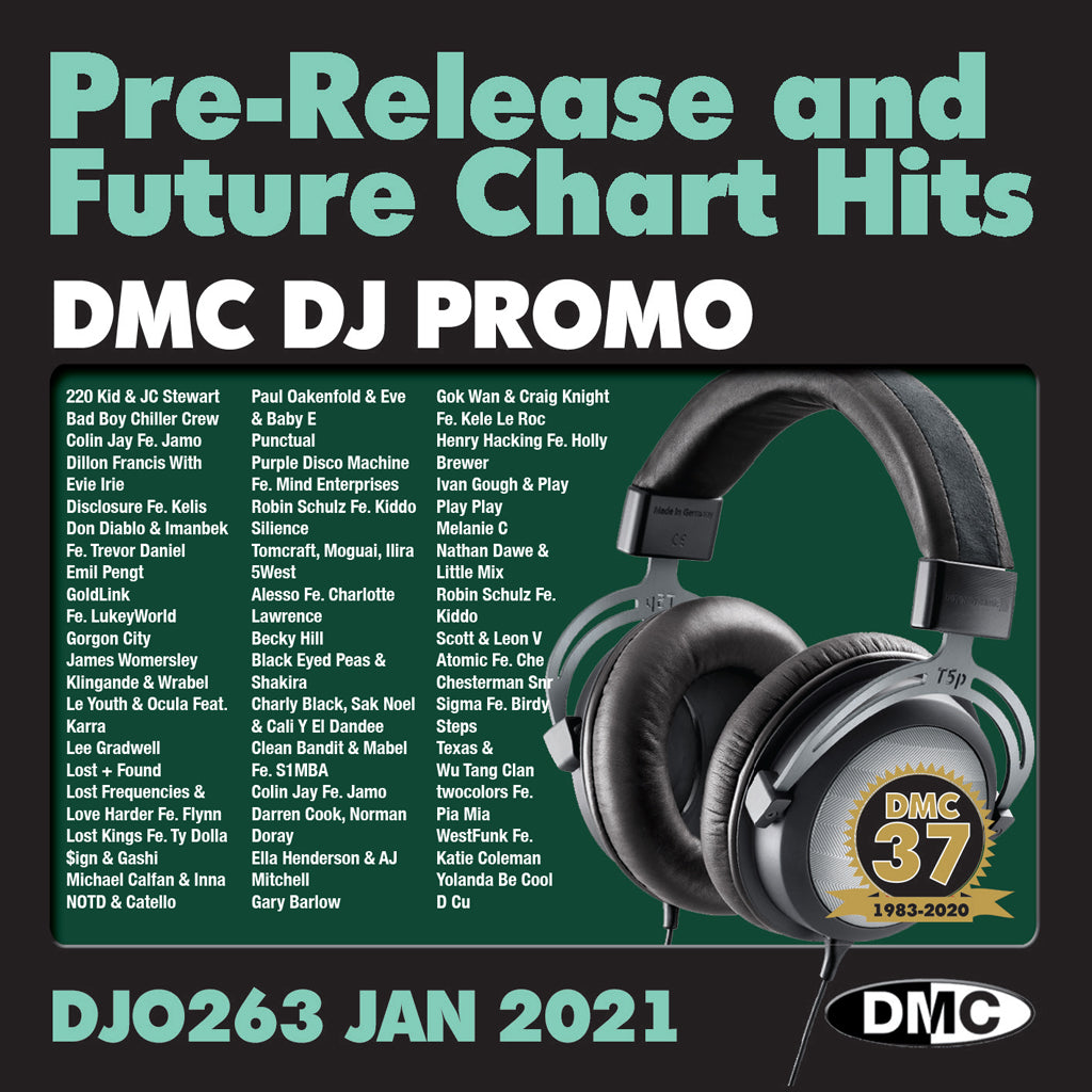DMC DJ PROMO 263 - January 2021 issue - out now - NEW RELEASE