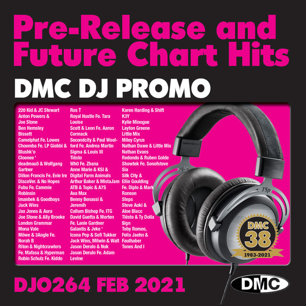 DMC DJ PROMO 264 - 2 x CD - February 2021 release