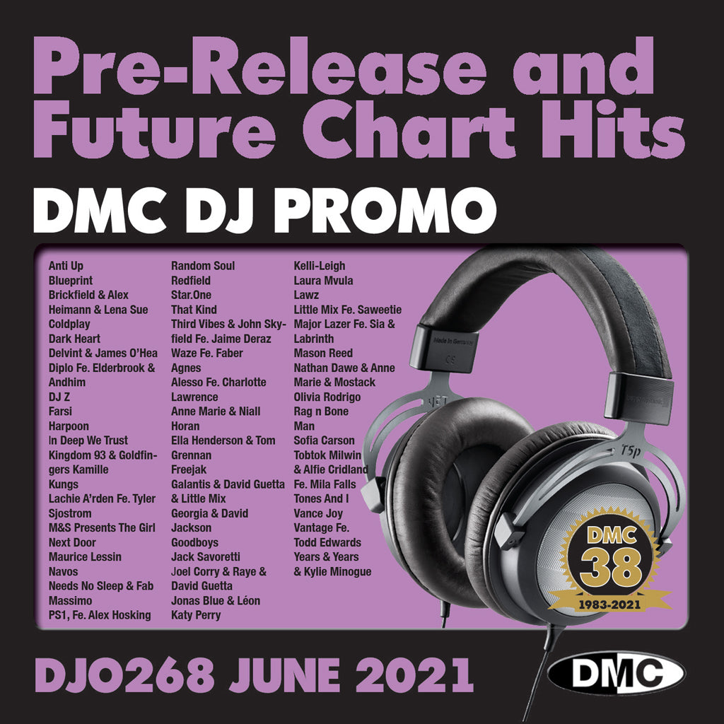 DMC DJ PROMO 268 - 2 x CD - June 2021