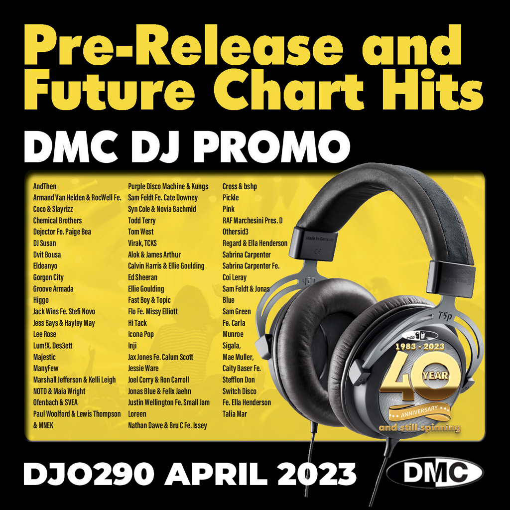 DMC DJ PROMO 290 - April 2023 NEW release