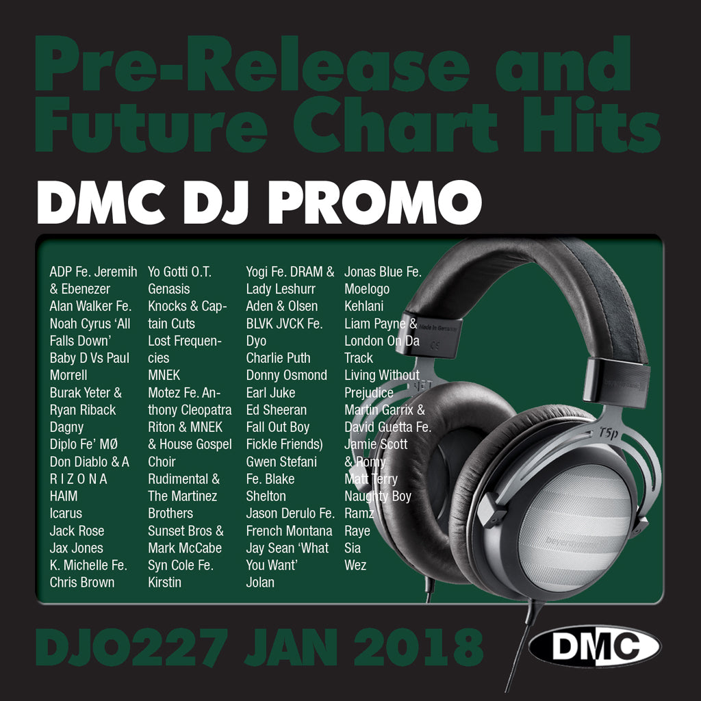 DMC DJ Promo 227 - January 2018 release