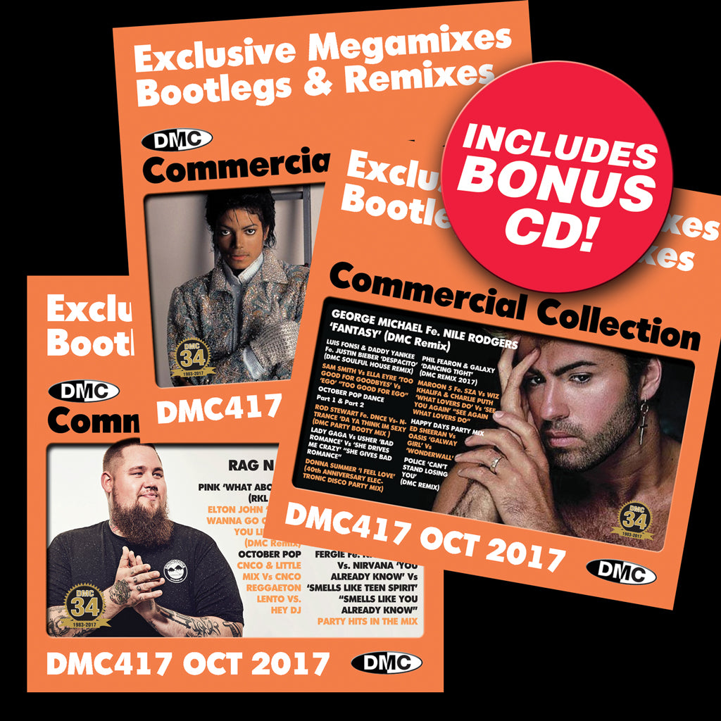 DMC Commercial Collection 417 - October 2017 release - Includes bonus 3rd CD
