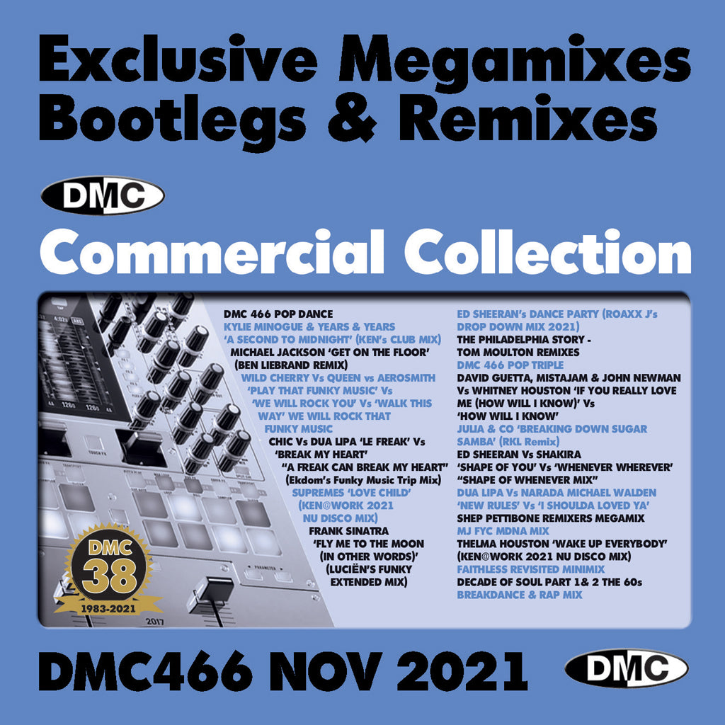 DMC COMMERCIAL COLLECTION 466 - November 2021 release