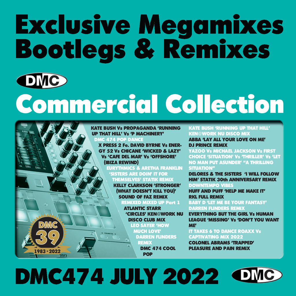DMC COMMERCIAL COLLECTION 474 - July 2022 release