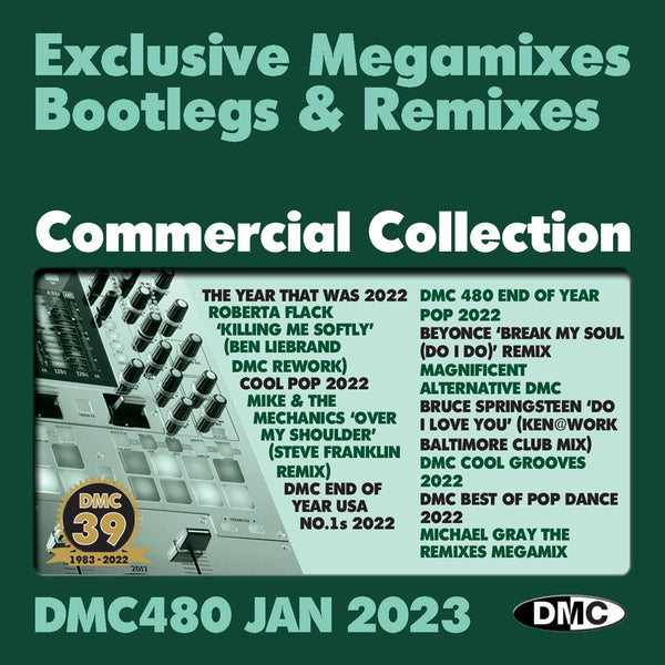 DMC COMMERCIAL COLLECTION 480 - (2xCD) - out now January 2023 new release
