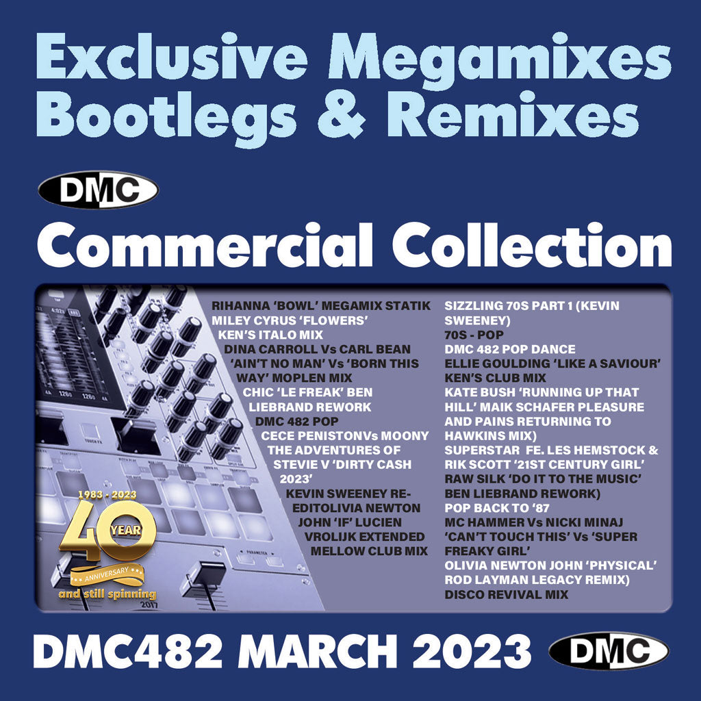 DMC COMMERCIAL COLLECTION 482 - March 2023 NEW release