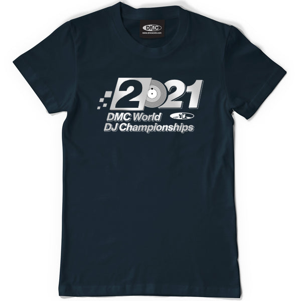 2021 DMC DJ Championships Navy T Shirt - New