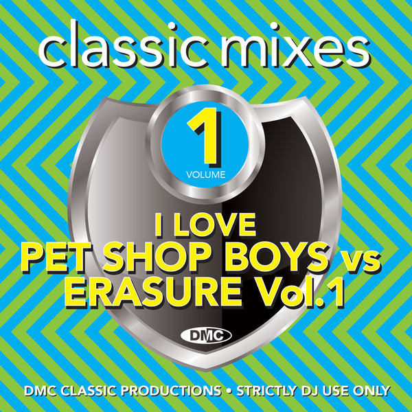 DMC CLASSIC MIXES - I LOVE PET SHOP BOYS Vs ERASURE Vol.1 - March 2020 release