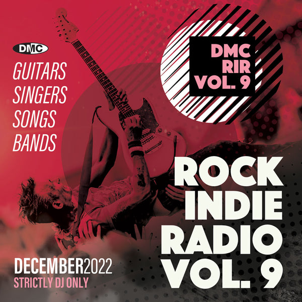 DMC ROCK INDIE RADIO 9 - December 2022 CD  new release