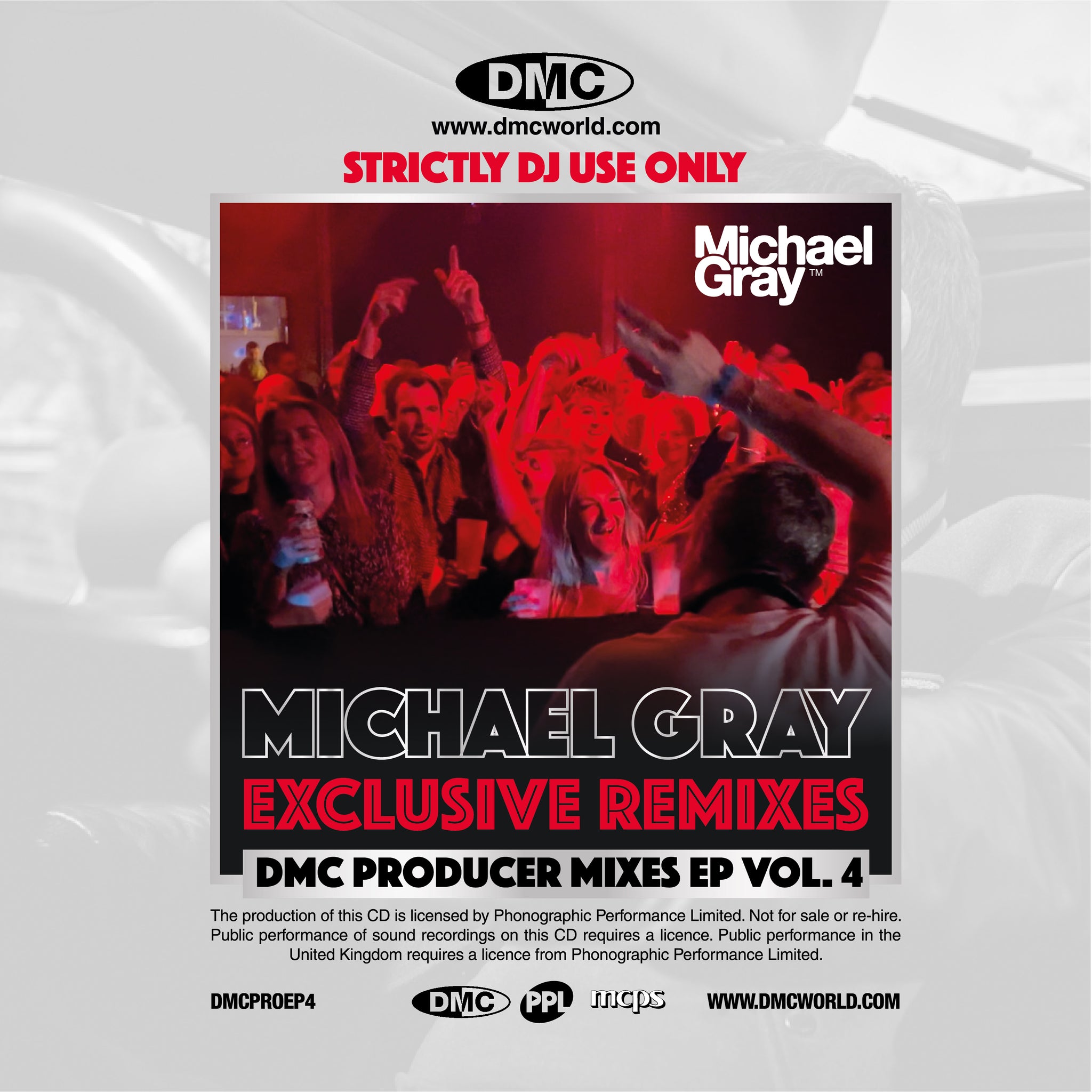 DMC Producer Mixes Michael Gray CD EP Volume 4 - OUT NOW