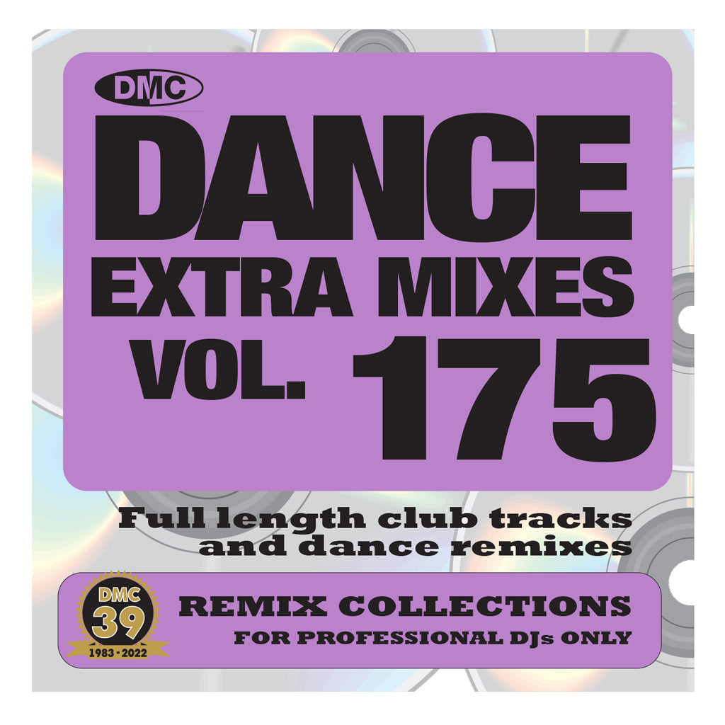DANCE EXTRA MIXES 175 (Un-mixed) - mid June 2022 release