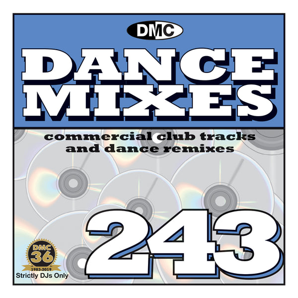 DANCE MIXES 243 (Unmixed)  PRE-RELEASE FULL LENGTH CLUB TRACKS AND DANCE REMIXES - November 2019