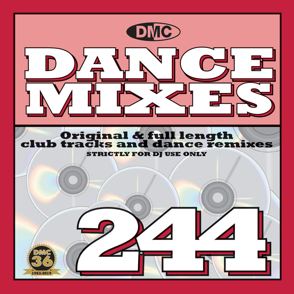 DMC DANCE MIXES 244 - Original & full length club tracks and dance remixes - December 2019
